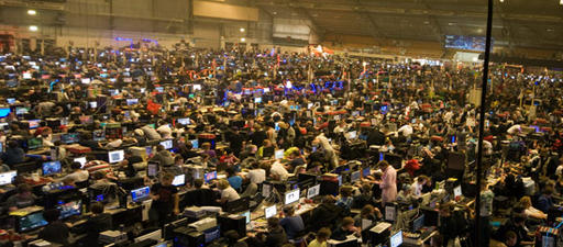 Киберспорт - Наши на Dreamhack winter 2011.